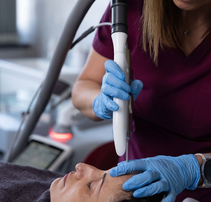 Trattamento di medicina estetica del viso